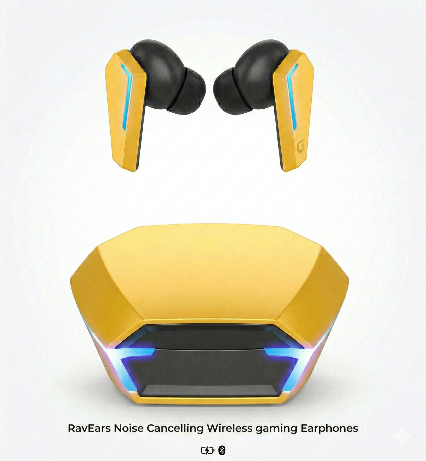Gold Edition Noise Wireless Cancelling Gamer Earphones